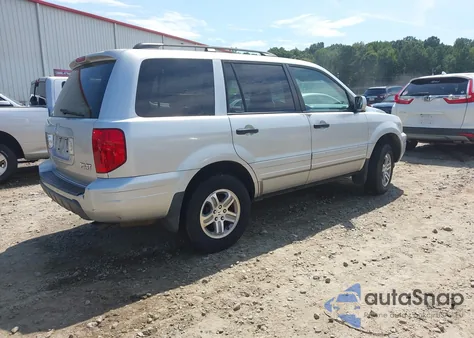 2005 Honda Pilot Ex-L from USA, damaged, VIN 5FNYF18535B030044